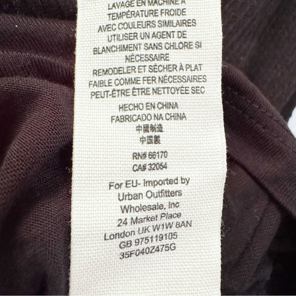 Free People City Girl Bodycon Black Mini Dress NWT Size Large - Picture 13 of 15